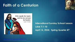 International Sunday School Lesson April 14, 2024