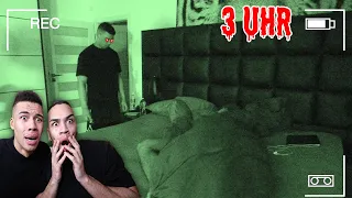 FILME DICH NIEMALS BEIM SCHLAFEN UM 3 UHR NACHTS !!! | Kelvin und Marvin