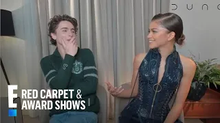 Zendaya & Timothée Chalamet on Being "Friends for Life" | E! Red Carpet & Award Shows