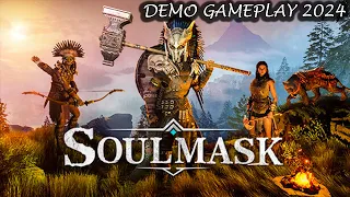 Soulmask - Demo Gameplay Video 2024 (PC) - Sandbox/Survival/Crafting/Open World - First 20 Minutes