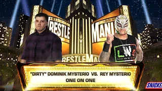 WWE 2K24 Rey Mysterio Vs “Dirty” Dominik Mysterio