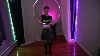 Flomies 1 year anniversary hoop flow dance submission.