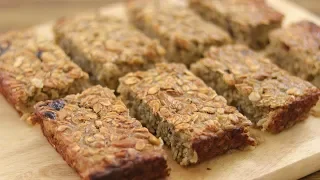 Healthy Oatmeal Bars Recipe (Vegan)