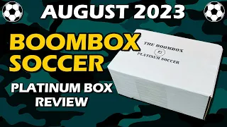 August 2023 Soccer PLATINUM Boombox Review (Panini & Topps Hobby repack)