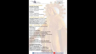Fourth Sunday of Advent | December 18, 2022 - 12:15pm Mass