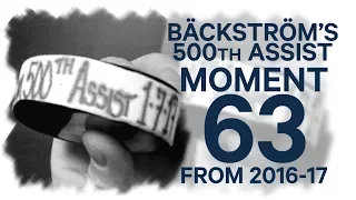 No. 63/100: Backstrom's 500th assist