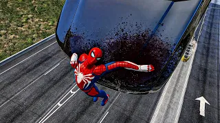 GTA 5 Ragdolls Suck Smash Spiderman Fails Slow-Motion 23