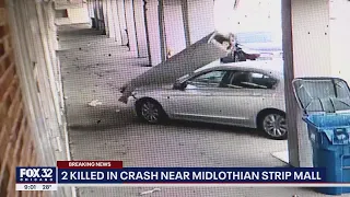 Video shows crash after man suffers medical event, strikes cars and pedestrians