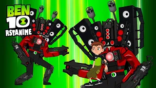 Skibidi Toilet Multiverse 29 : Ben 10 Upgrade Titan Speakerman | Ben 10 Fanmade Transformation