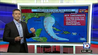 Tracking Tropical Storm Ian as cone shifts