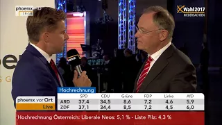 Stephan Weil zum Ergebnis der Landtagswahl in Niedersachsen am 15.10.17