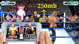 250mb Wwe SVR 2009 (LITE) Download and play on Android || PPSSPP ||