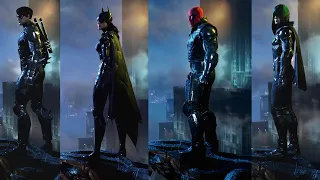 Gotham Knights - All Characters Endings (Batgirl, Nightwing, Red Hood & Robin)