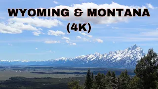 Grand Teton National Park & Bozeman, MT!!! (4K)