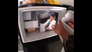 Michael Jackson in the freezer with autotune