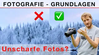 Wie du verwackelte Fotos vermeidest - Fotografie Grundlagen