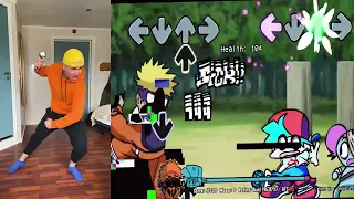 Friday Night Funkin' VS Corrupted Naruto Glitch In Real Life | Saturday Apocalypse