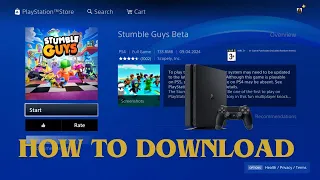 How to Download and Play Stumble Guys in PS4