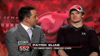 Patrik Elias Post Game Interview on 702 Points 3/17/2009 {Devils vs Blackhawks}