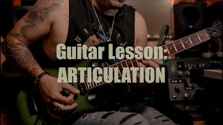 Igor Paspalj - Guitar Lesson - Articulation