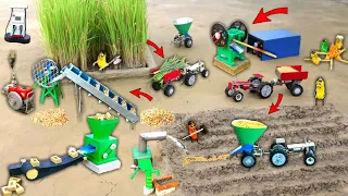 diy tractor mini wheat all process science project part3|wheat A-Z process|@NsTvKing