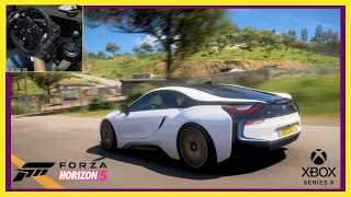 BMW I8 | FORZA HORIZON 5 | XBOX SERIES X | VOLANTE LOGITECH G923