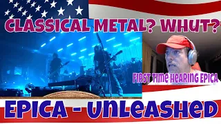 EPICA - Unleashed (OFFICIAL LIVE) - REACTION - First Time Hearing