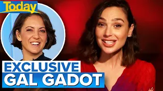 Gal Gadot speaks on new ‘Red Notice’ movie and ‘Wonder Woman 3’ | Today Show Australia