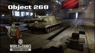 Object 268 in Prokhorovka: 7,7K direct damage | World of Tanks | Wot console