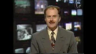 RTÉ News and RTÉ One continuity (1996) (John Finnerty/Noel Fogarty)