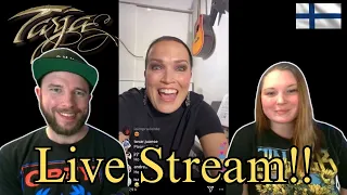 She is so KIND! | TARJA - Instagram Live - Railroads | Reaction #instagram #tarjaturunen