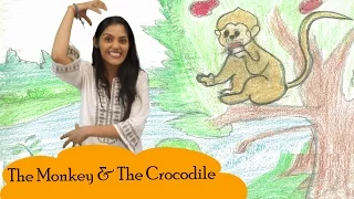 Stories For Kids |The Monkey and The Crocodile