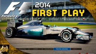 F1 2014 | First Play - McLaren Gameplay & Menus (Live Commentary)
