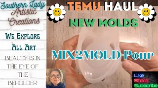 Make An Apple Jar Pumpkin House & Marbled Coasters with NEW Molds from TEMU & Mix2Mold Ceramic Resin