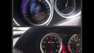 C63 AMG GAD Motors 1000hp vs M6 G-Power 1001hp acceleration 100-300