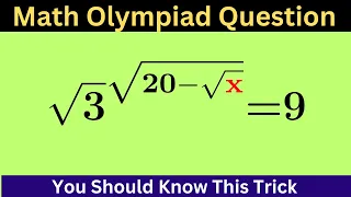 Math Exponential Olympiad Equation  #infinitypimath