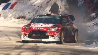 Day 2 WRC Rally Monte Carlo 2016 [HD]