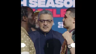 First Face Off 👁️👁️ Terence Crawford Vs Israil Madrimov