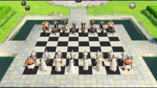 Battle Chess: Game of King- White Gameplay