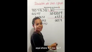 División de tres cifras ✔️ para niños de primaria con Suryta. 🙋‍♀️