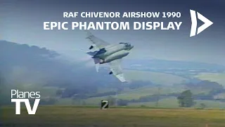 Epic RAF Phantom display Chivenor 1990