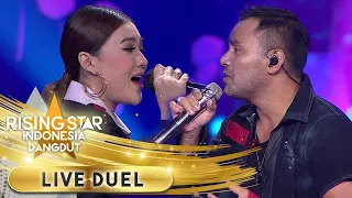 PENAMPILAN SEMPURNA! Nella Feat Judika - Banyu Langit  | Live Duel | Rising Star Indonesia Dangdut