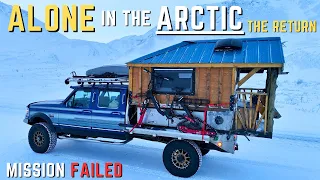 I Didn't Make It | Truck Camping at the Top of Alaska in a -75F Arctic Blizzard in my Old Ford Truck