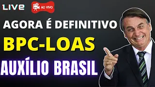 Urgente Bolsonaro sancionou MP 1106 consignado auxílio Brasil e BPC-LOAS agora é definitivo