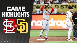 Cardinals vs. Padres Game Highlights (4/2/24) | MLB Highlights