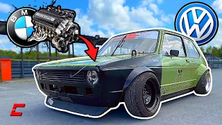 VW Golf MK1 with BMW M50 Turbo *350HP RWD*