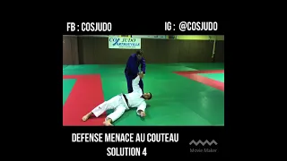 Defense Menace au Couteau 4