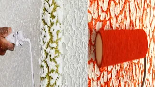 Wall Texture design | Metallic Paint | INDIGO Paints