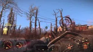 Fallout 4 Легендарный Взрывной Миниган *