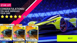 Asphalt 9 Zenvo Aurora Tur to 5 Stars | Season Event Pack Opening | Jackpot